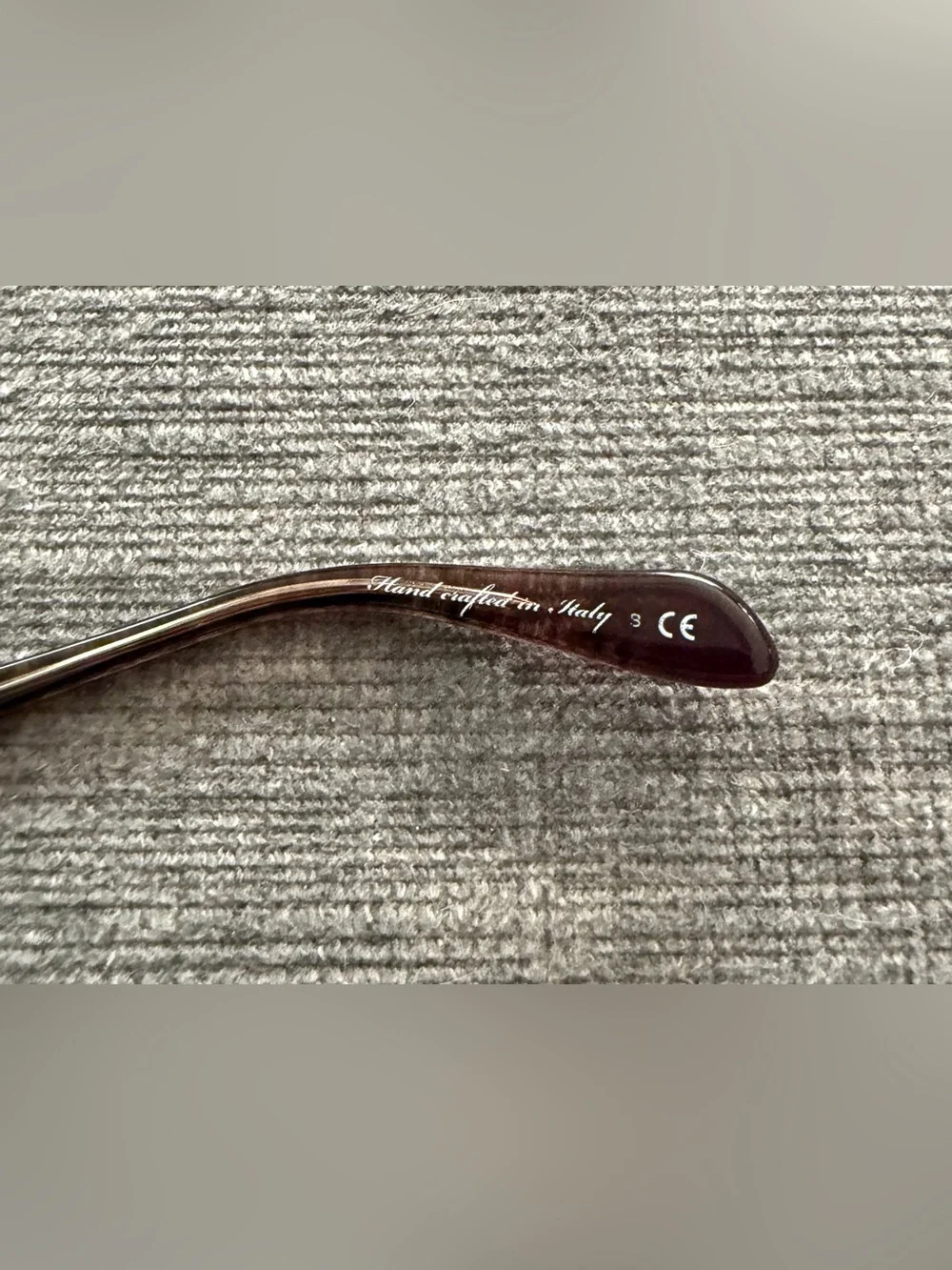 Oliver Peoples Ashton c.1418 Purple and Brown glasses 52-17-140